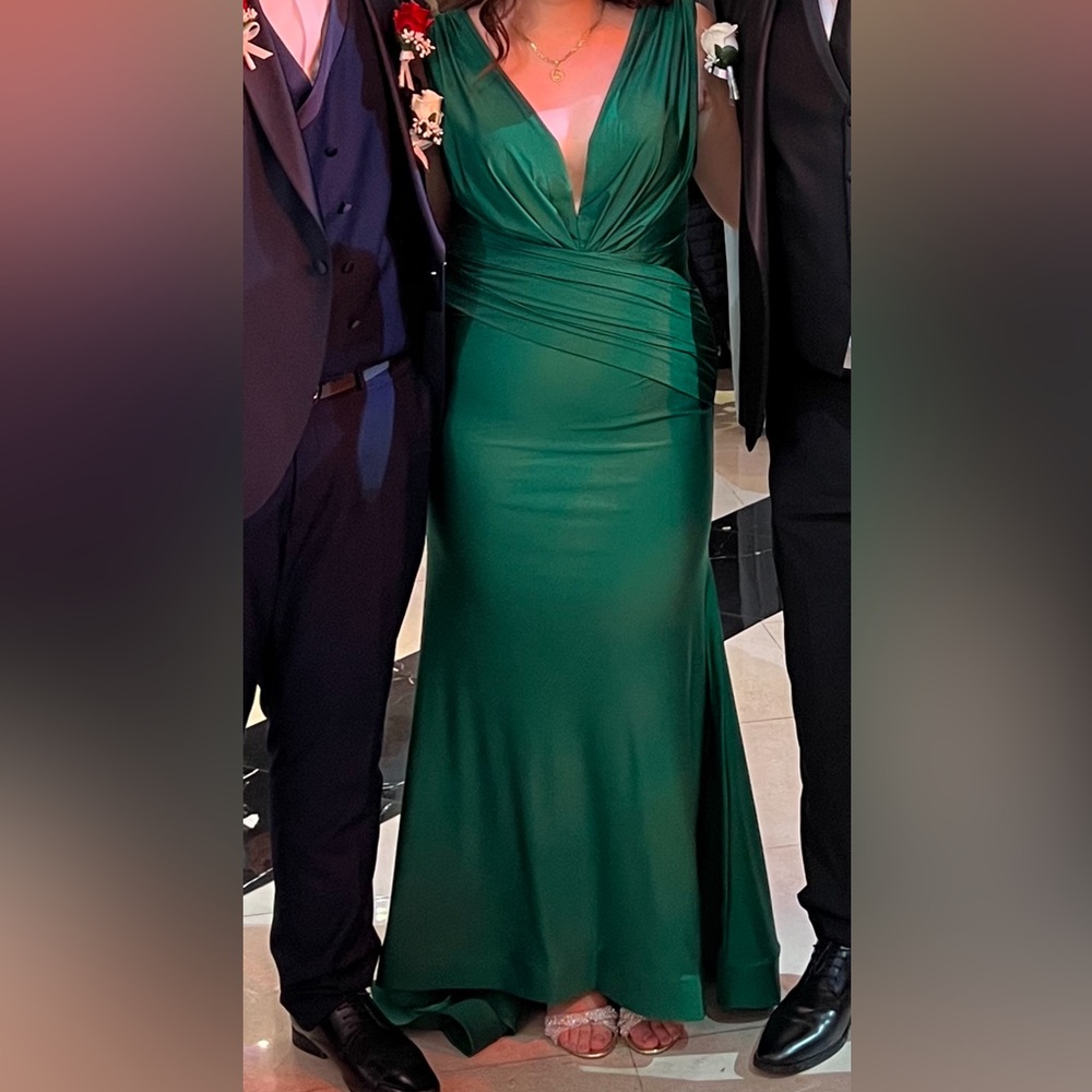 Nora Couture NY Emerald Green Dress